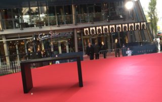 Foto vom Bodenbelag Nadelvlies-eco Teppich für Filmpremiere James Bond 007_ SPECTRE im Sony Center 2015-1