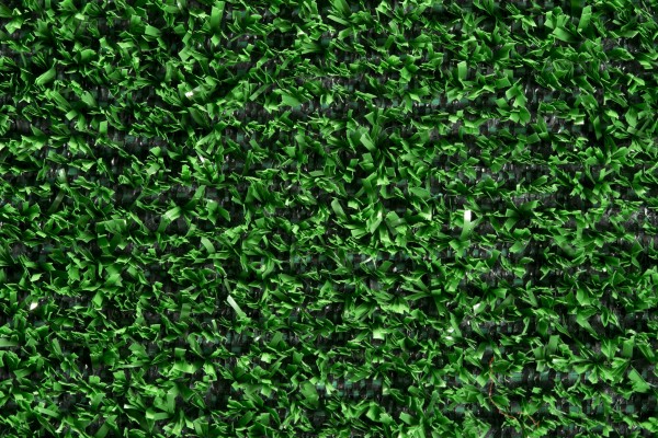 Foto- Ausschnitt vom Teppich Bodenbelag_Kunstrasen_ Farbe grün